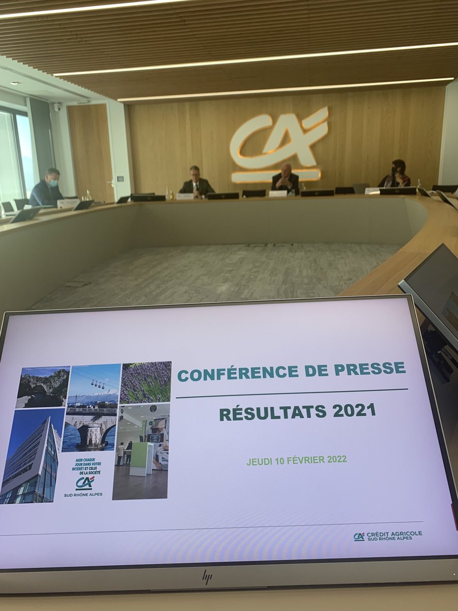 Chanthaboun_cat's tweet photo. ⁦@CASudRhoneAlpes⁩ un accompagnement soutenu de nos clients et des résultats très solides en 2021 https://t.co/0bANZwL5R3