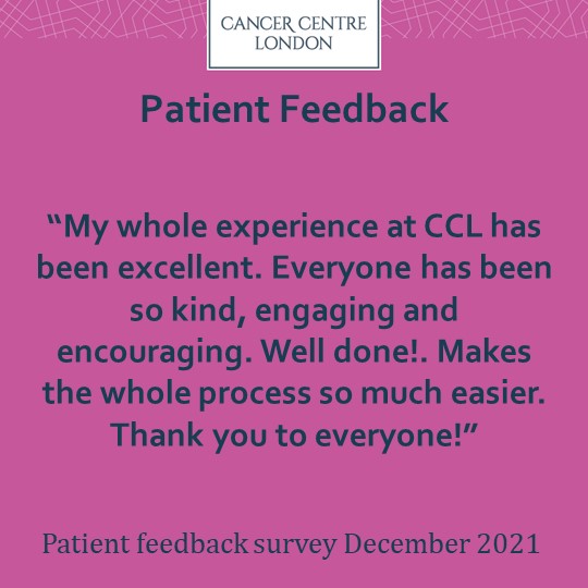 Cancer Centre London (CCL) tweet media