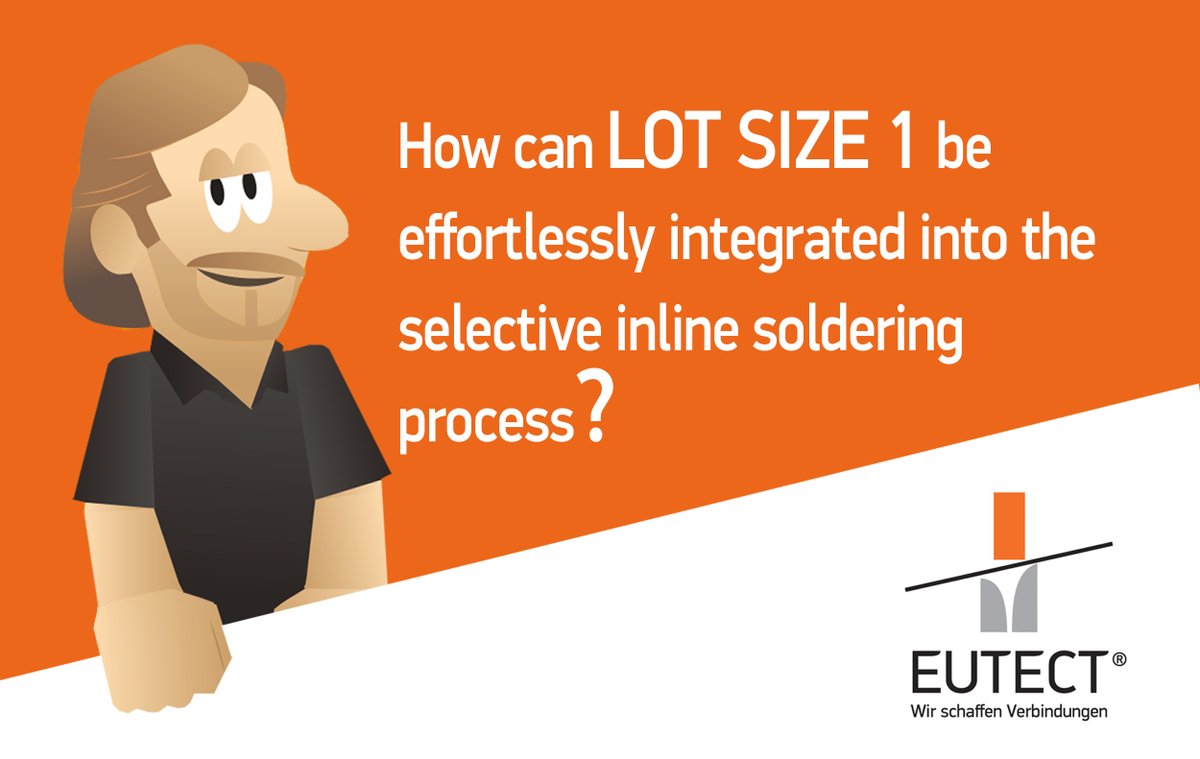 EUTECT_GmbH's tweet photo. How can lot size 1 be effortlessly integrated into the selective inline soldering process?

https://t.co/tTboHrccDg

#eutect #wecreateconnections #soldering #innovation https://t.co/mtI9rrb6fV