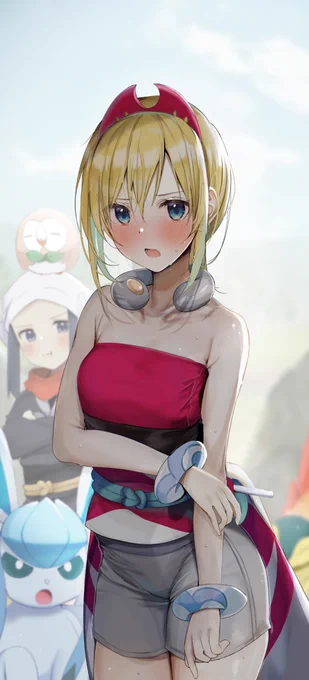 「ね、ねぇ…涼しい所で休憩しない?」 