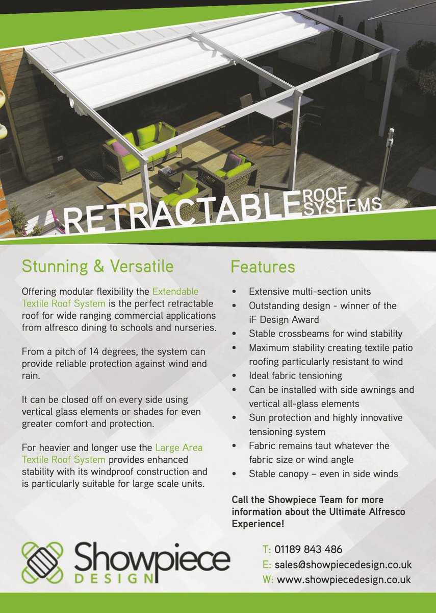 ShowpieceDesign's tweet photo. The Retractable Roof Range
#ShowpieceDesign https://t.co/L6mnvs3s8m