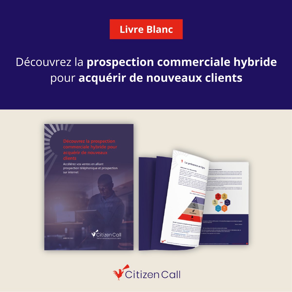 Les entreprises ont de plus en plus besoin de se réinventer. La #prospection commerciale hybride semble être la parfaite solution.

Pour en savoir plus, retrouvez notre nouveau #livreblanc, rédigé par nos équipes d’experts.

👉 hubs.li/Q013TxxM0

#digitalmarketing #experts