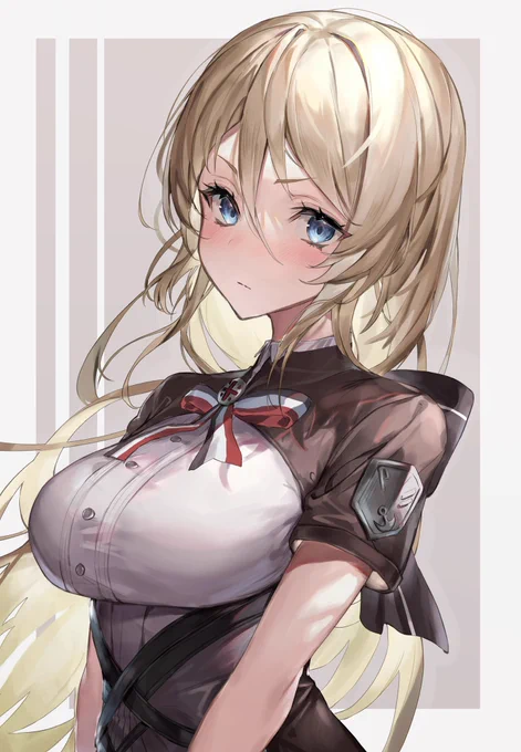 ビスマルクすき
#アズールレーン #アズレン 