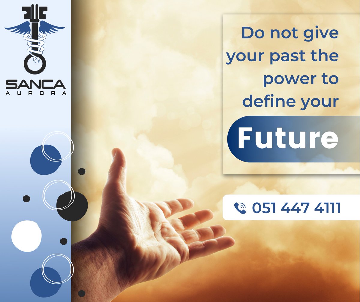 Don’t let your past define your future.  Recovery from addiction is possible. Make the right choice today.
#Aurora #Bloemfontein #holistictreatment #grouptherapy #individualteraphy #pharmcotherapy #education #substanceabuse #treatmentcentre