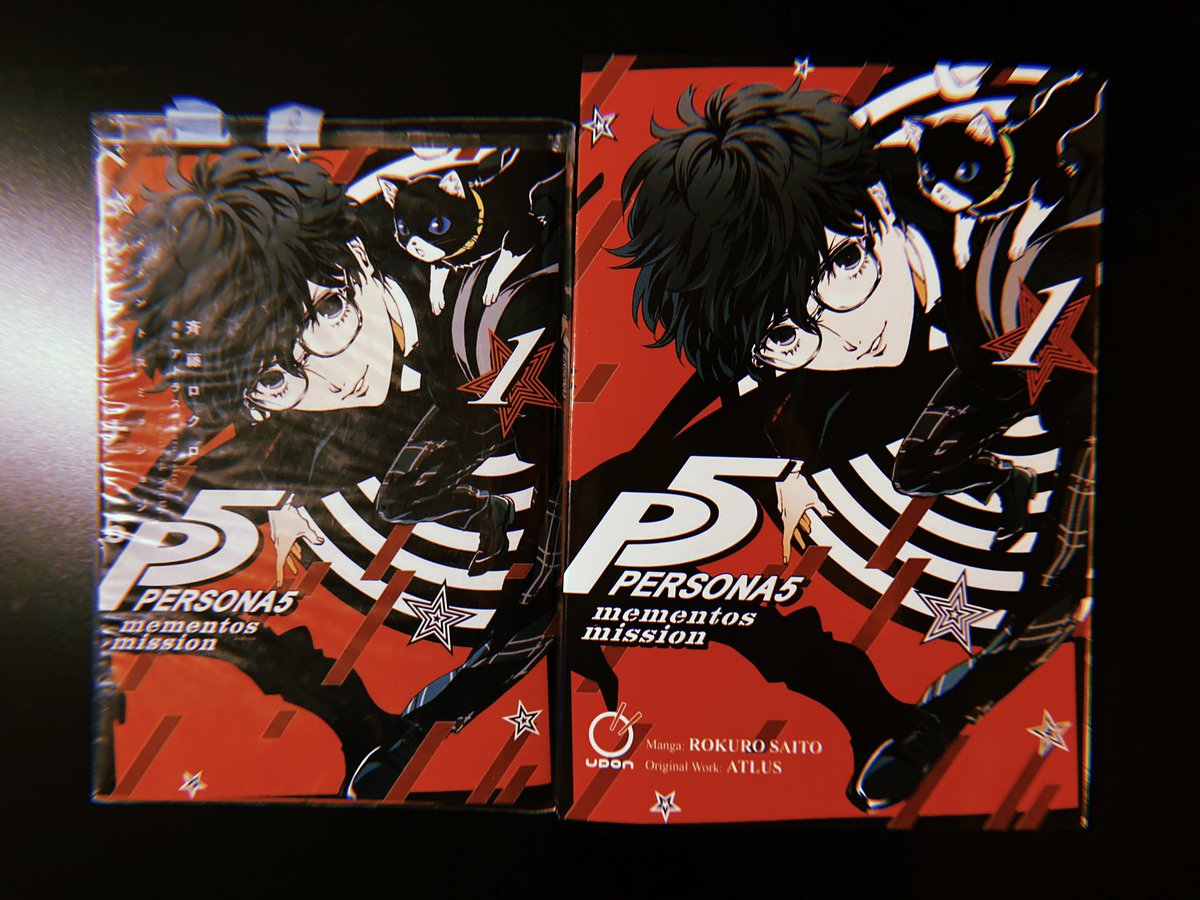 雨宮蓮 ,モルガナ(ペルソナ) 「#P5MM 北米翻訳版の見本誌来ました!デカい!デカいと読み応えあっていいなぁ!」|斉藤ロクロ Rokuro Saitoのイラスト