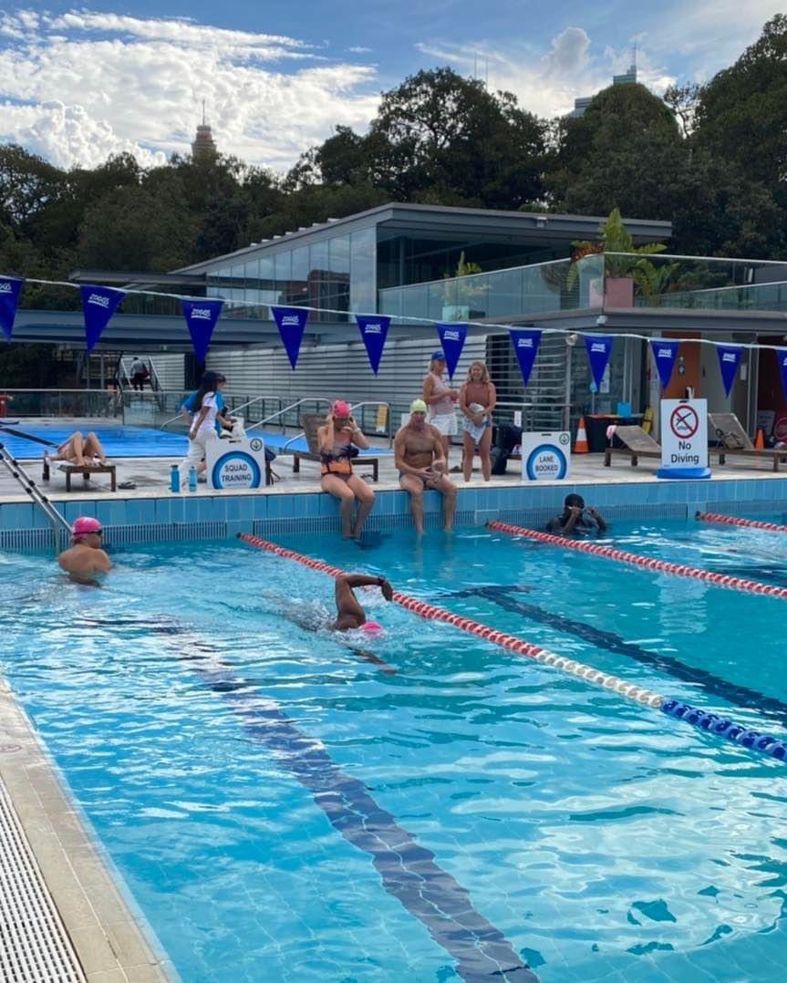 MalabarMagic's tweet photo. After a little delay from the storm the Rainbow can out and we were ready to kick off the 2022 Swim Fit Clinic with some our of generous supporters! 

Neil Rogers is putting them through their paces ready for The Magic next week!

#swimthemagic #malabarmagic #sharethemagic #kmpg https://t.co/qrFVnP1Qhk
