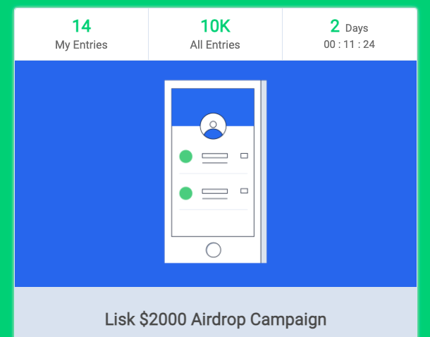ksk_ksk0220's tweet photo. Great！
Over 10K entries🥳
#Lisk https://t.co/Cj31jxClV1