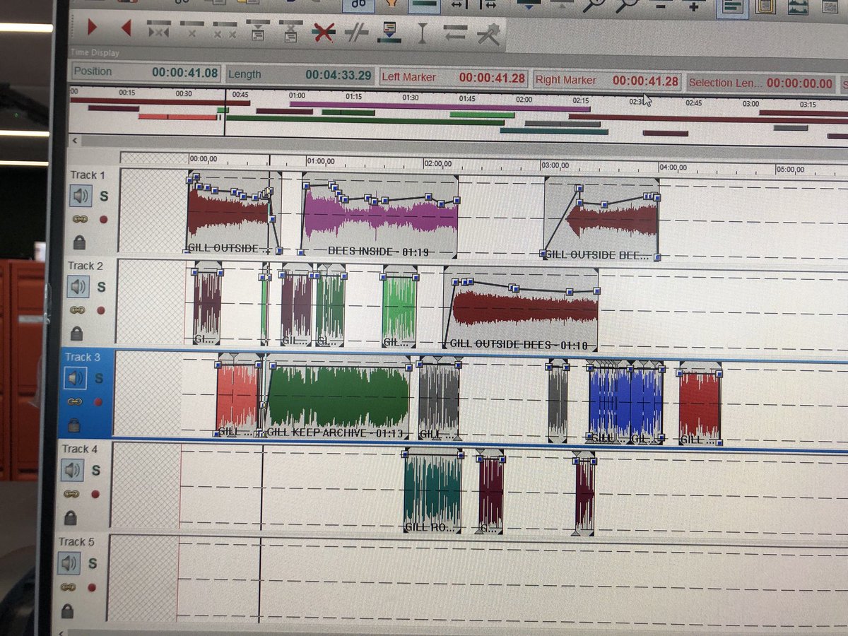 Doing some training for a colleague - great reminder how much I love a radio feature…even the sound waves are pleasing…..