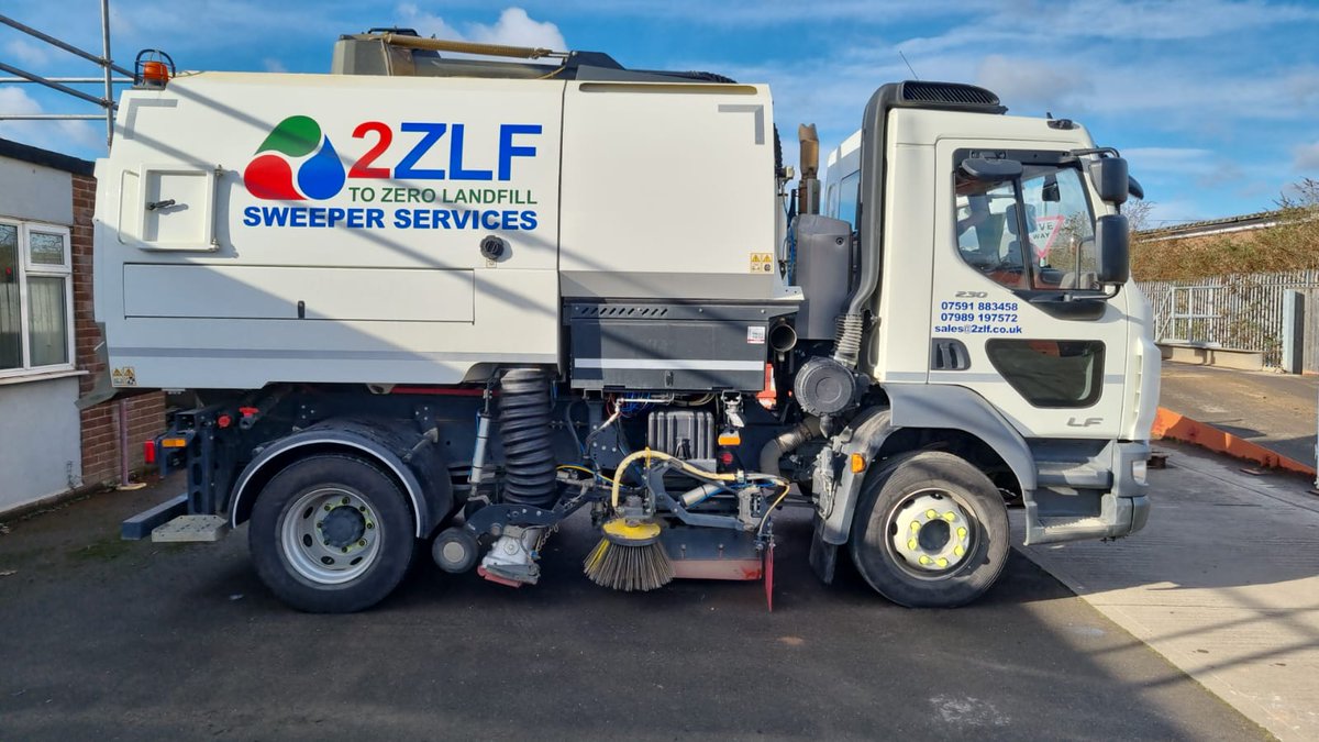 Sweeper hire now available from 2ZLF in Derby covering the East Midlands. #Construction #East Midlands #environmental
