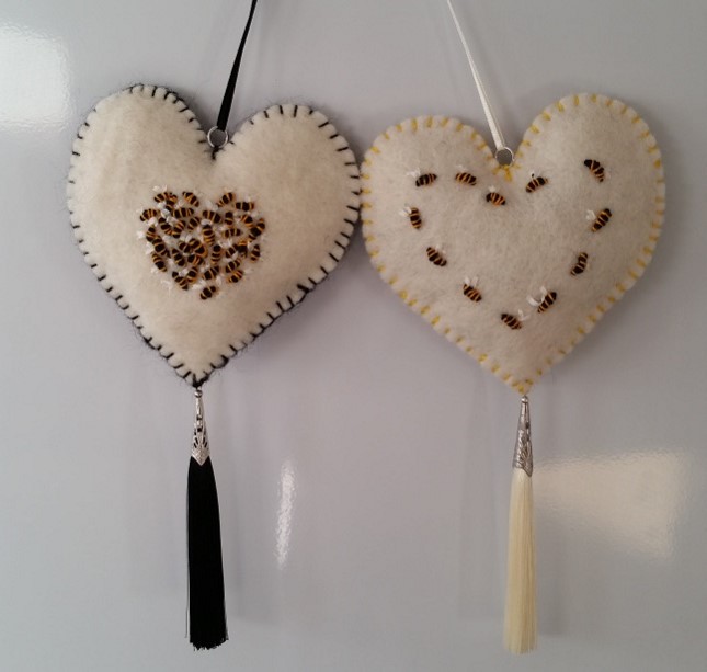 Check out our latest craft blog on My WI which combines #ValentinesDay, #ShowTheLove and our SOS for Honeybees campaign! 💚🐝

This project has been designed by Gillian Cain, Bowes Belles WI. Members can access the step-by-step instructions on My WI: mywi.thewi.org.uk/interests/craf…