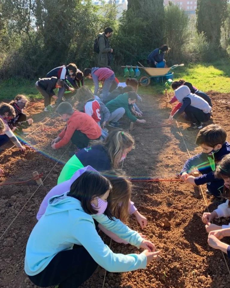 epiasabadell's tweet photo. CONEGUEM SABADELL
Avui l'alumnat de 3r de primària,
hem fet una visita a la masia de Can Deu per conèixer de primera mà com vivien els pagesos, quines tasques feien i actualment com es treballa l’agricultura i la ramaderia.
#3RPRIPIASABADELL
#SUMMEMPIASABADELL https://t.co/XPd2fbCfHG