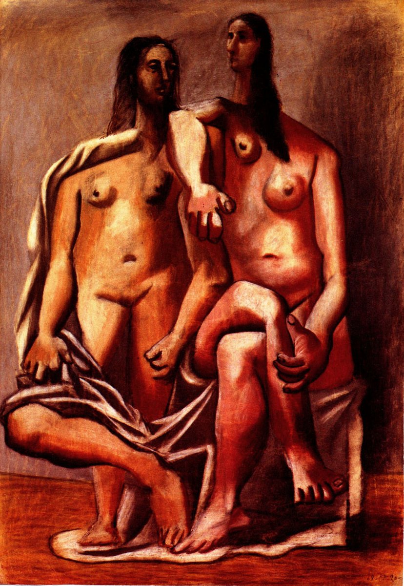 pablocubist's tweet photo. Two bathers, 1920 #picasso #neoclassicism https://t.co/BoPddW1UUW