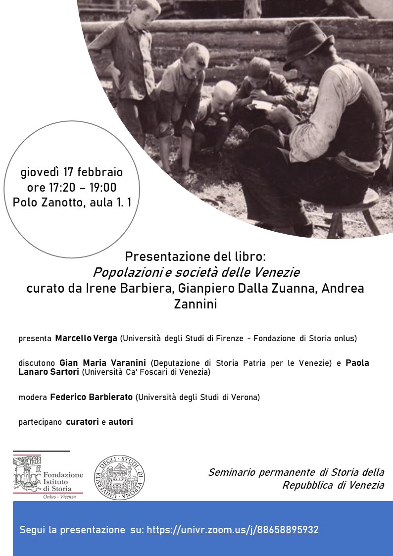 Seminari Storia di Venezia tweet media
