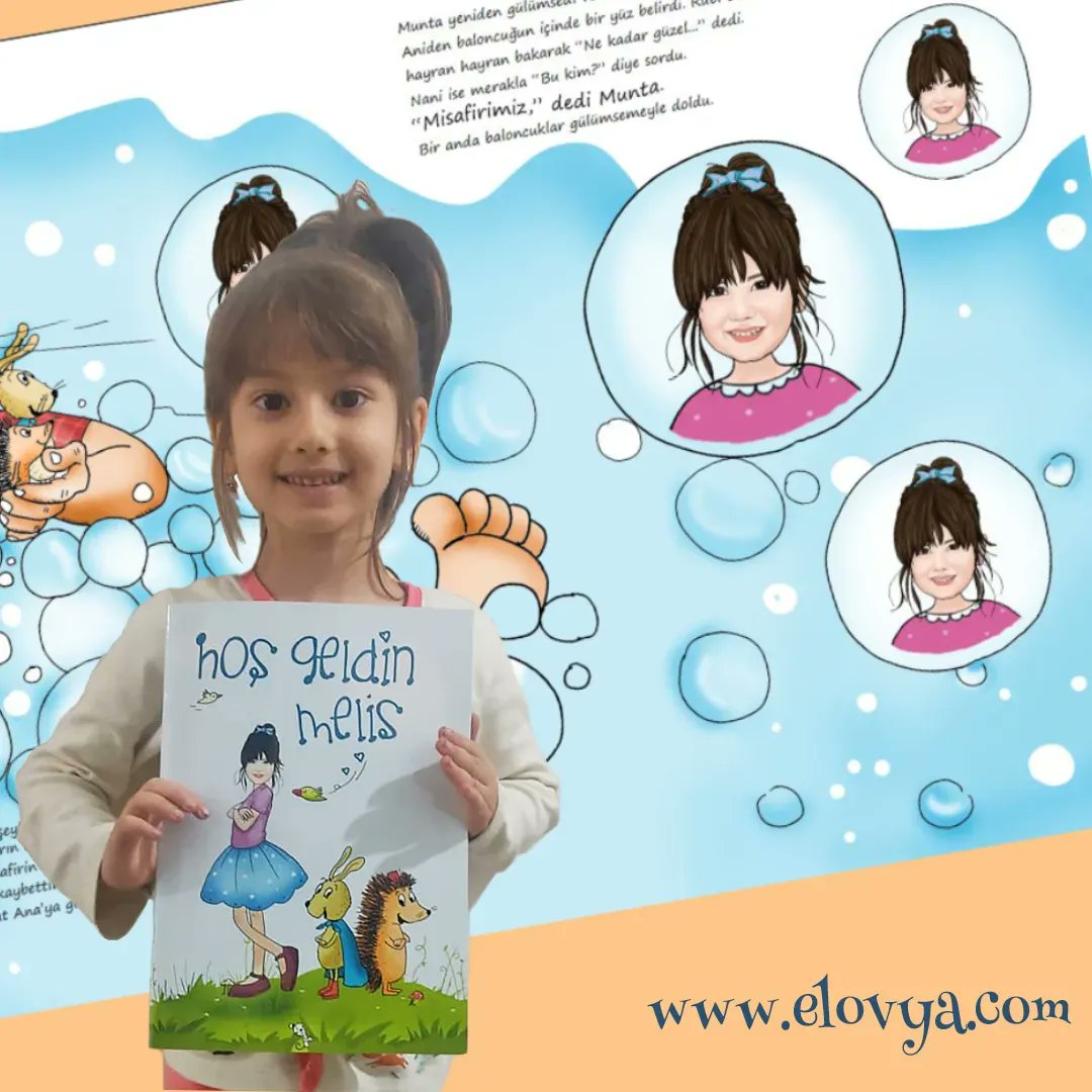 Kişiye özel kitaplarımızla kahraman sen ol.😊
Kahramanımız Melis'e sevgiyle okumalar dileriz.😊 

elovya.com