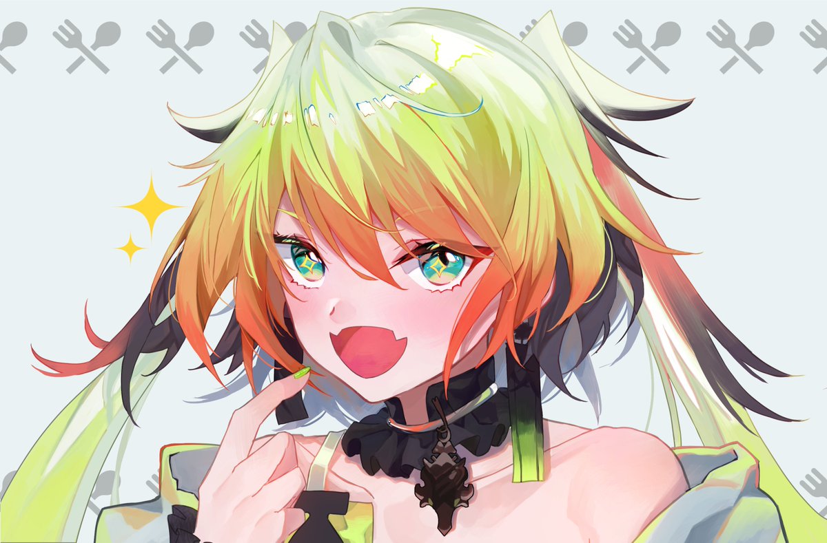 「#絵リッサ メリッサ:「これは食べられない」「これは食べられる」こないだのツイー」|しろむのイラスト