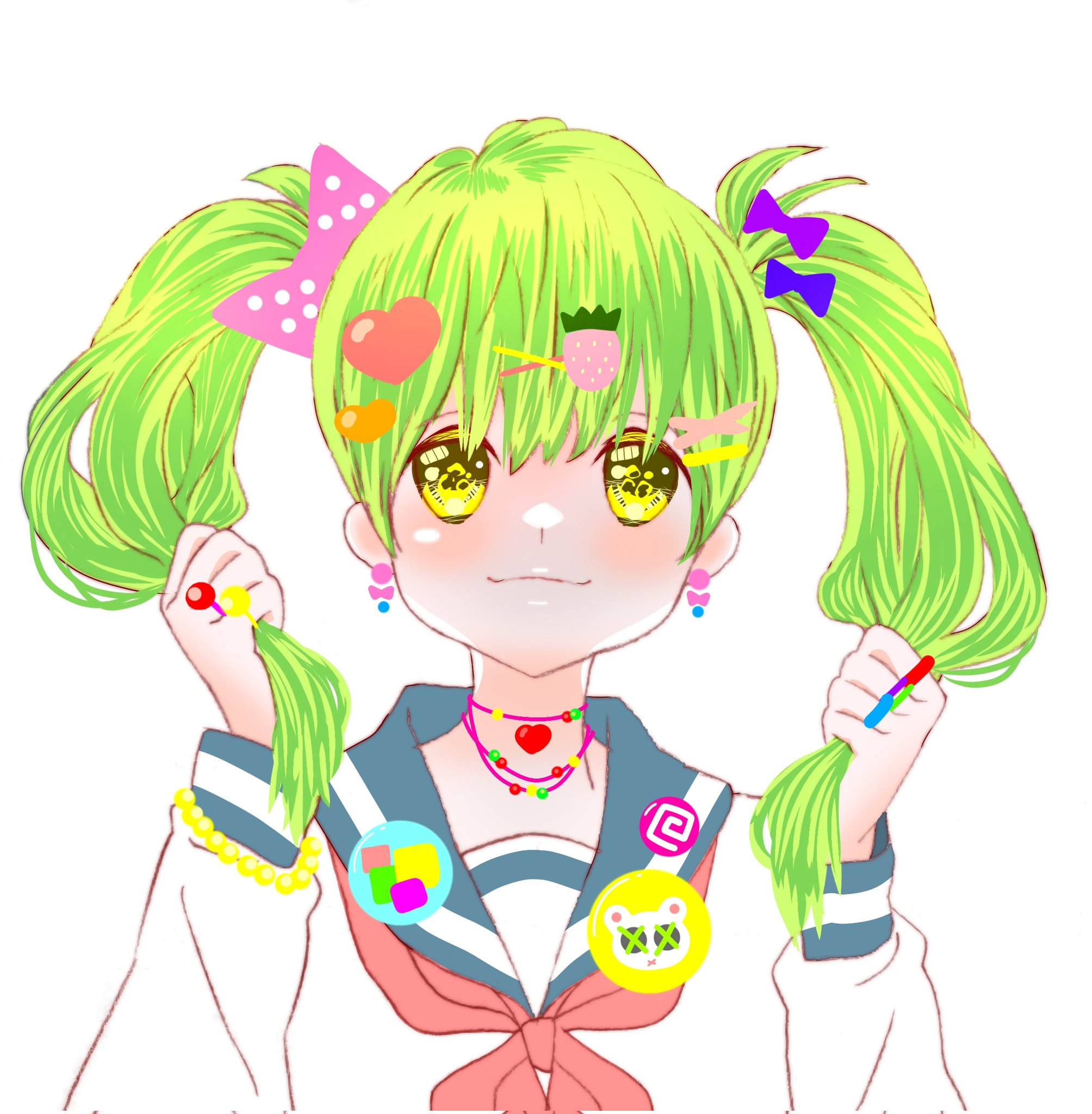 天宮 夜人 オシャレ イラスト オリキャラ T Co Ajcezf2kl3 Twitter