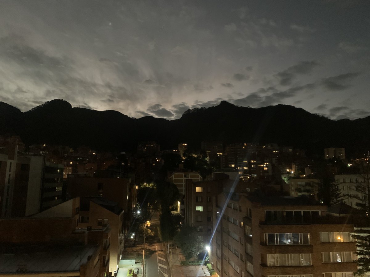 Dawn in Bogota