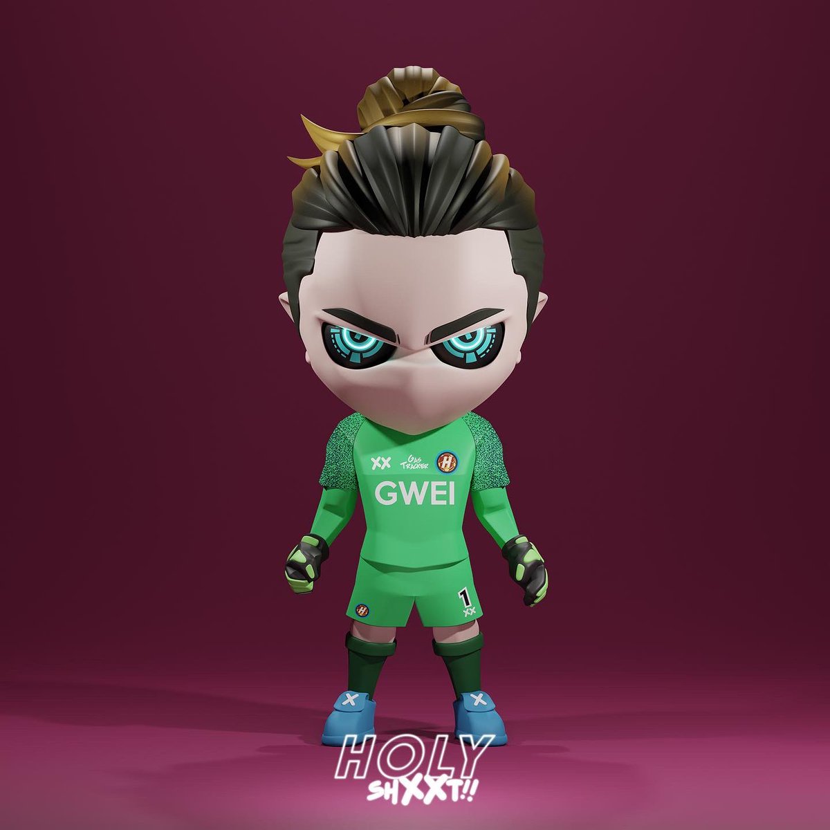 HolyShxxtNFT's tweet photo. Football are NOT only a men’s sport! 
HolyShxxt!! Hall of fame #008 @MaccaArnold1 

Mackenzie is an international football player who plays as a goalkeeper for West Ham United in the English FA WSL and the Australian national team, the Matildas.

#nft #football #halloffame https://t.co/BFYiVtD0EO