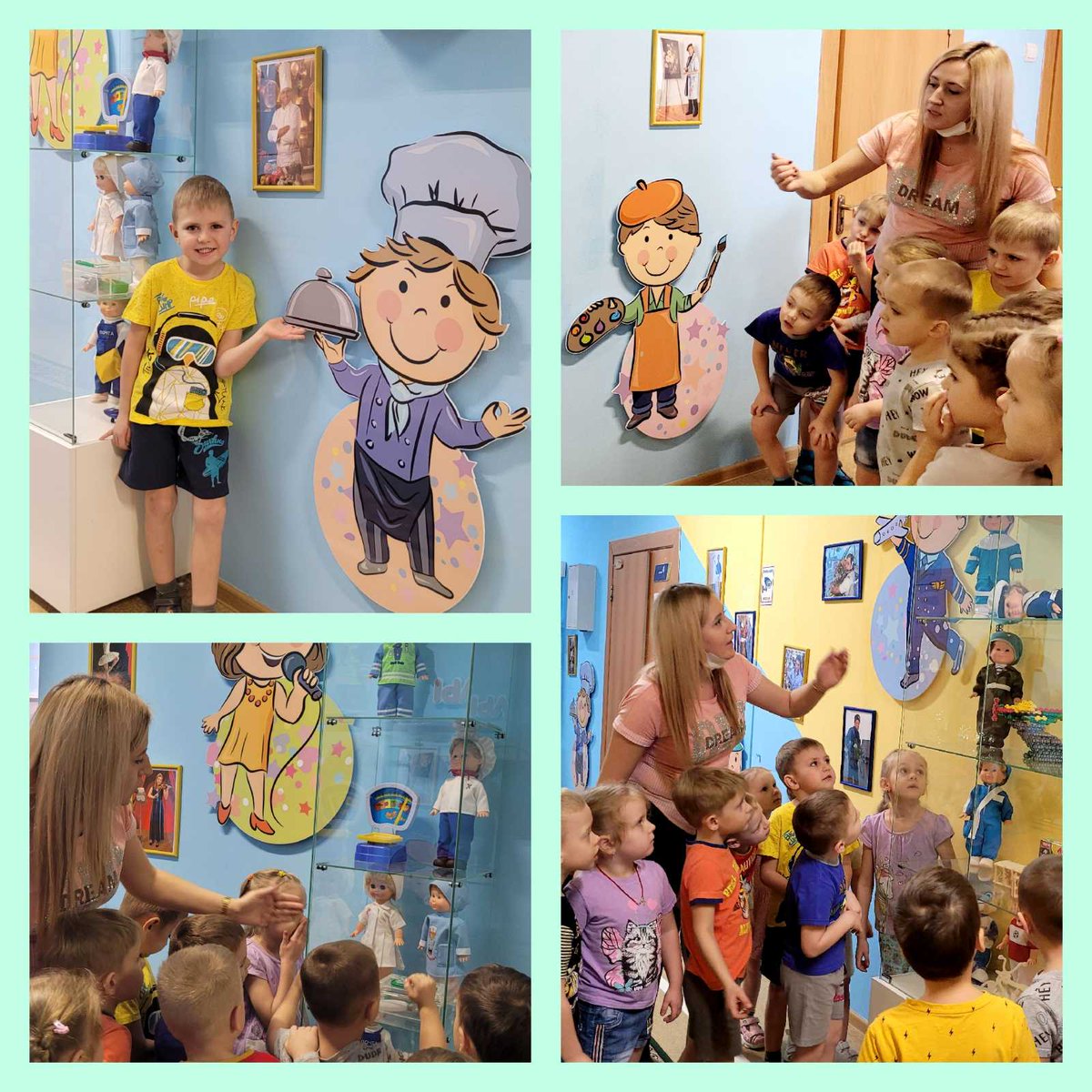 Успех каждого ребёнка начинается с выбора будущей профессии. Воспитанники МБДОУ "Детский сад N1" г.о. Самара обсудили ценность труда взрослых, познакомились с особенностями некоторых профессий#нацпроектобразование