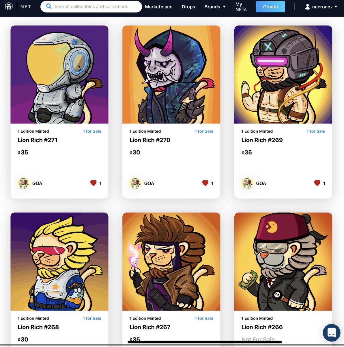 NeW drops update ✨🔥✨please check out ✨👉🏻crypto.com/nft/collection…🌟 #cro #crofam #lionrich #Cryptocom #cryptoart #Crytponft #Metaverse #LoadedLions #NFTs #NFTCommumity #nftcollectors #NFTCollection #NFTGiveaway