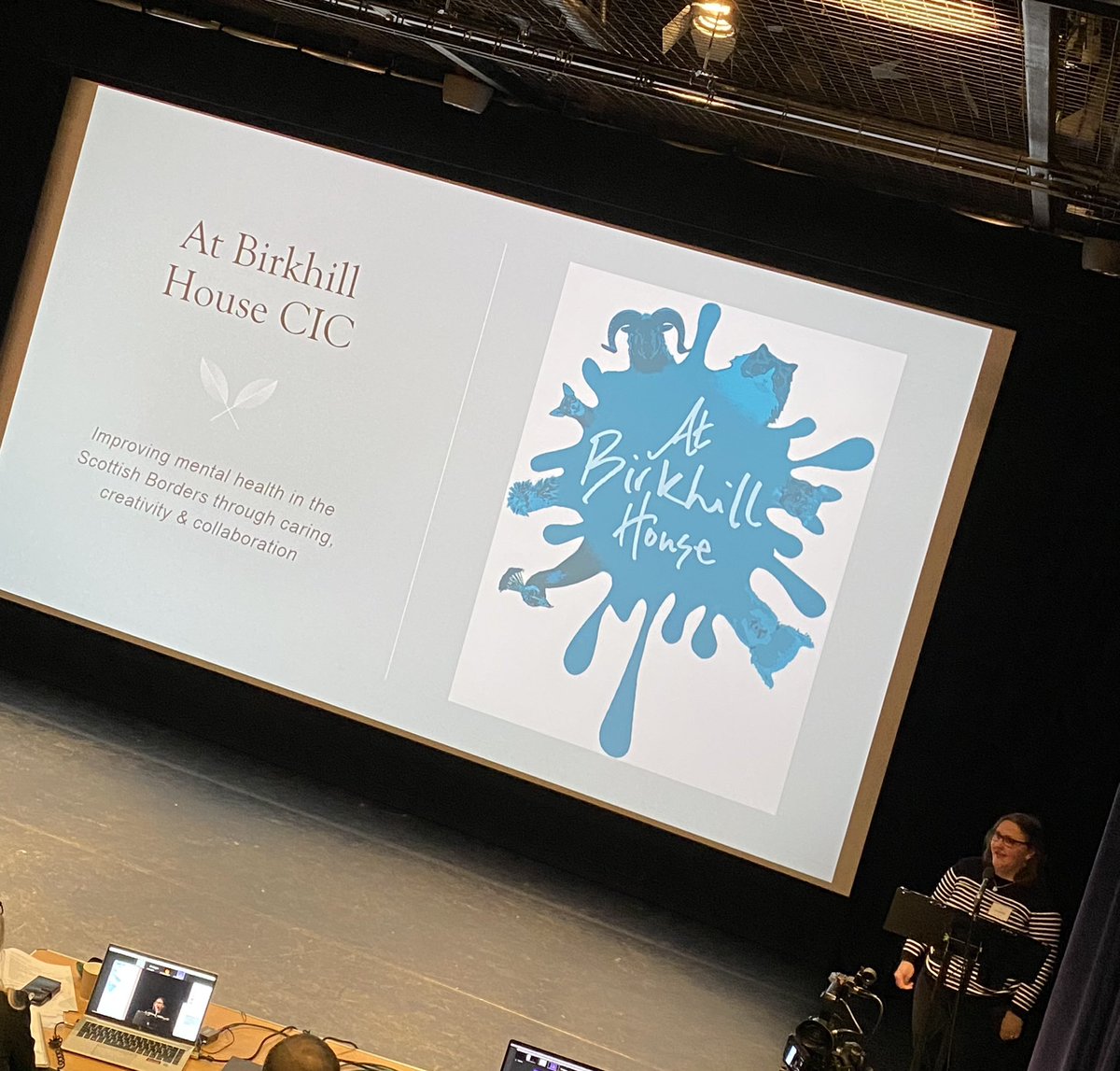 Fabulous to hear from <a href="/atbirkhillhouse/">Atbirkhillhouse</a> about their work and opportunities for creativity, volunteering, crafting + enterprise. They have been a wonderful partner to <a href="/YouthBorders/">YouthBorders</a> and <a href="/BeyondEarlston/">Beyond Earlston</a> in our Stepping Stones programme &amp; Creative Small Grants project.
