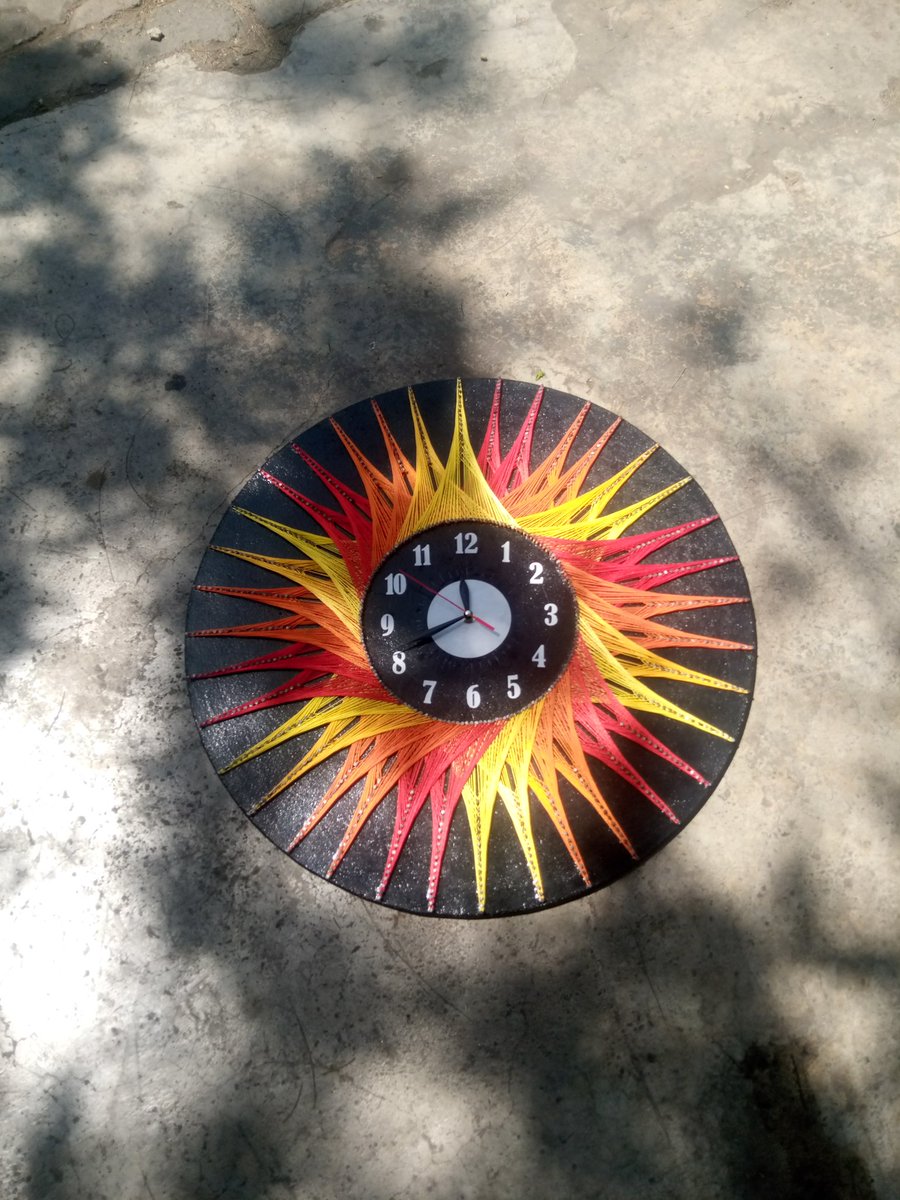 BeranDave's tweet photo. Wall clocks /embroidery https://t.co/6xx1gmURzX