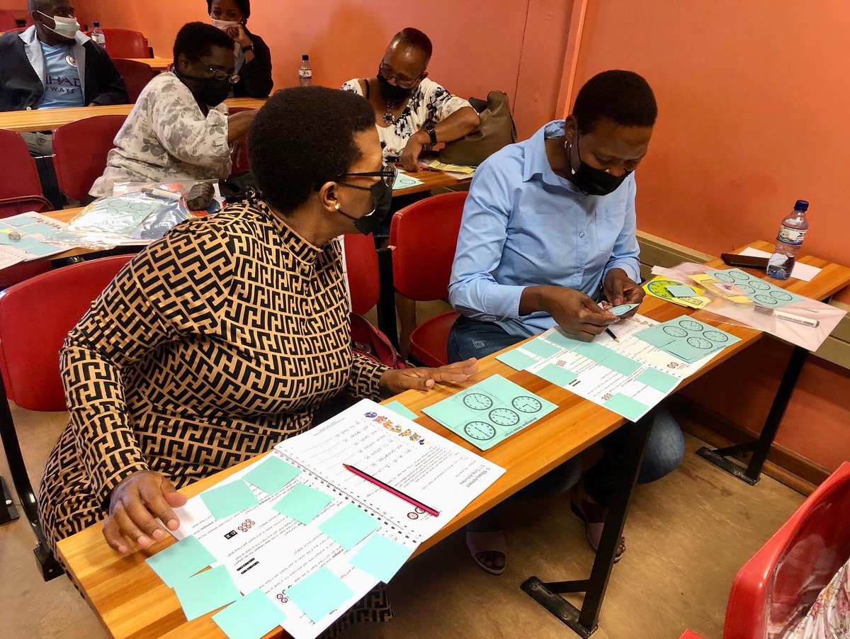 We are kickstarting the year with our Family Maths teacher training . The programme provides teachers with various hands-on practical methods of teaching Maths while equipping them with additional skills,confidence &amp; resources. Sponsored and supported <a href="/SANRAL_za/">SANRAL</a>  &amp; <a href="/UFSweb/">UFS</a>