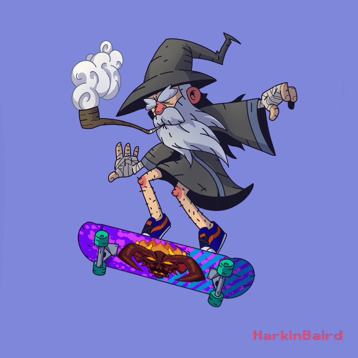 HarkinBaird's tweet photo. Brought to you by my brain and @OlliOlligame every time someone says “Skate Wizard”. You’re welcome. Or I’m sorry. Delete as appropriate.
#skateboarding #skatewizard #gandalf https://t.co/H6dvqBEO5K