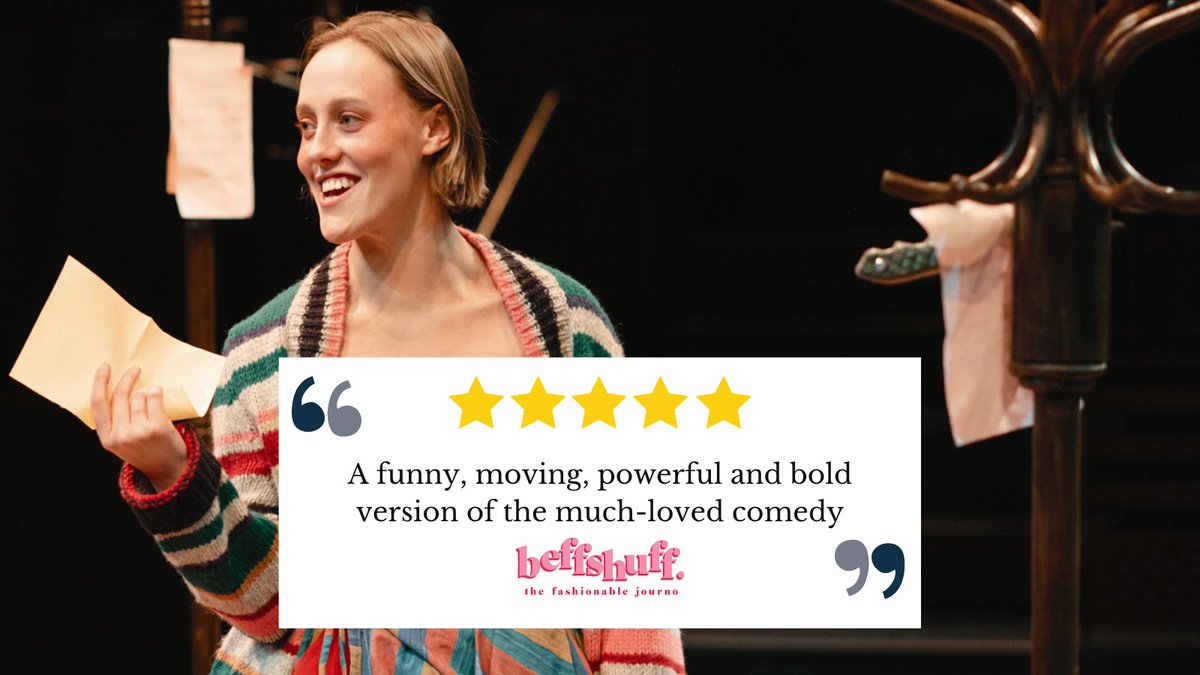 NBroadsides's tweet photo. A wonderful⭐️⭐️⭐️⭐️⭐️ for As You Like It! 
(Thank you @beffshuff)  

See the pick of our first reviews for our co-production of Shakespeare's much-loved comedy @NewVicTheatre!

📸 Andrew Billington
🎟 👉 https://t.co/8R81kQ31di https://t.co/N6EIICdehK