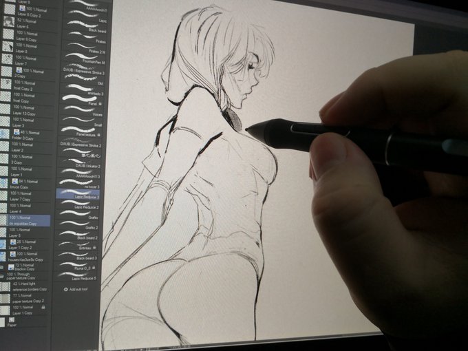 Hope you all have a nice day (and draw a lot) \( O_0 