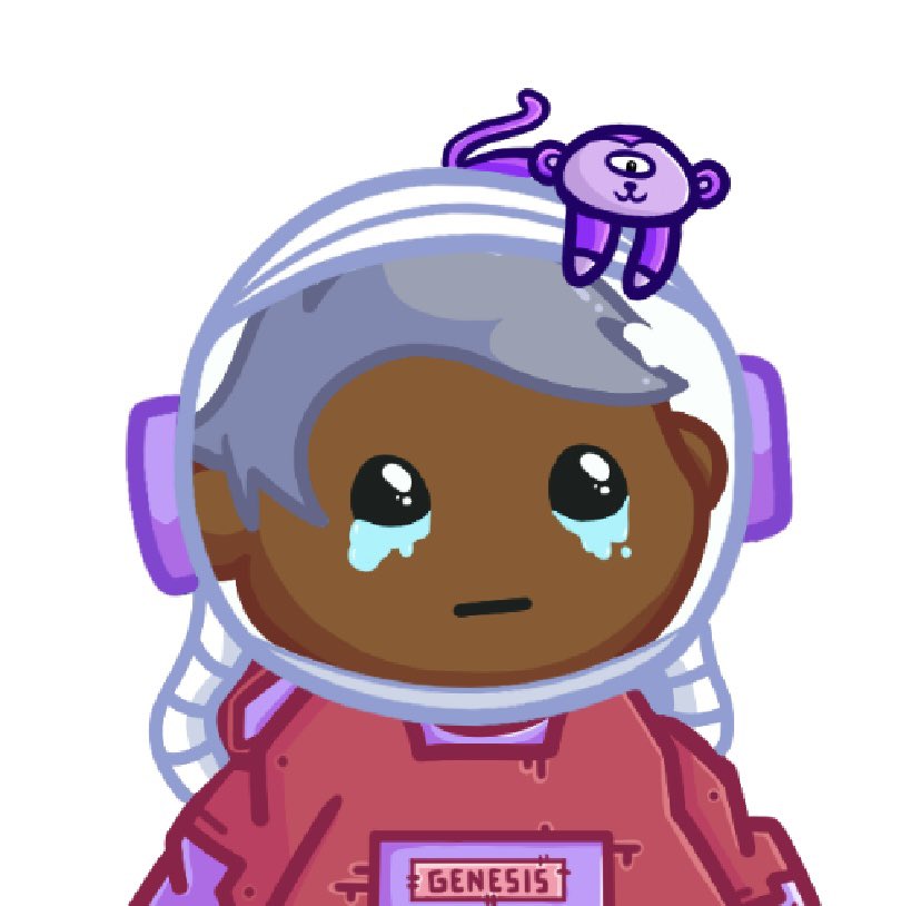 Redsidee's tweet image. Thanks @Wilds for giving me a free @TheSpacePals Genesis after i got scammed. It means so much❤️❤️