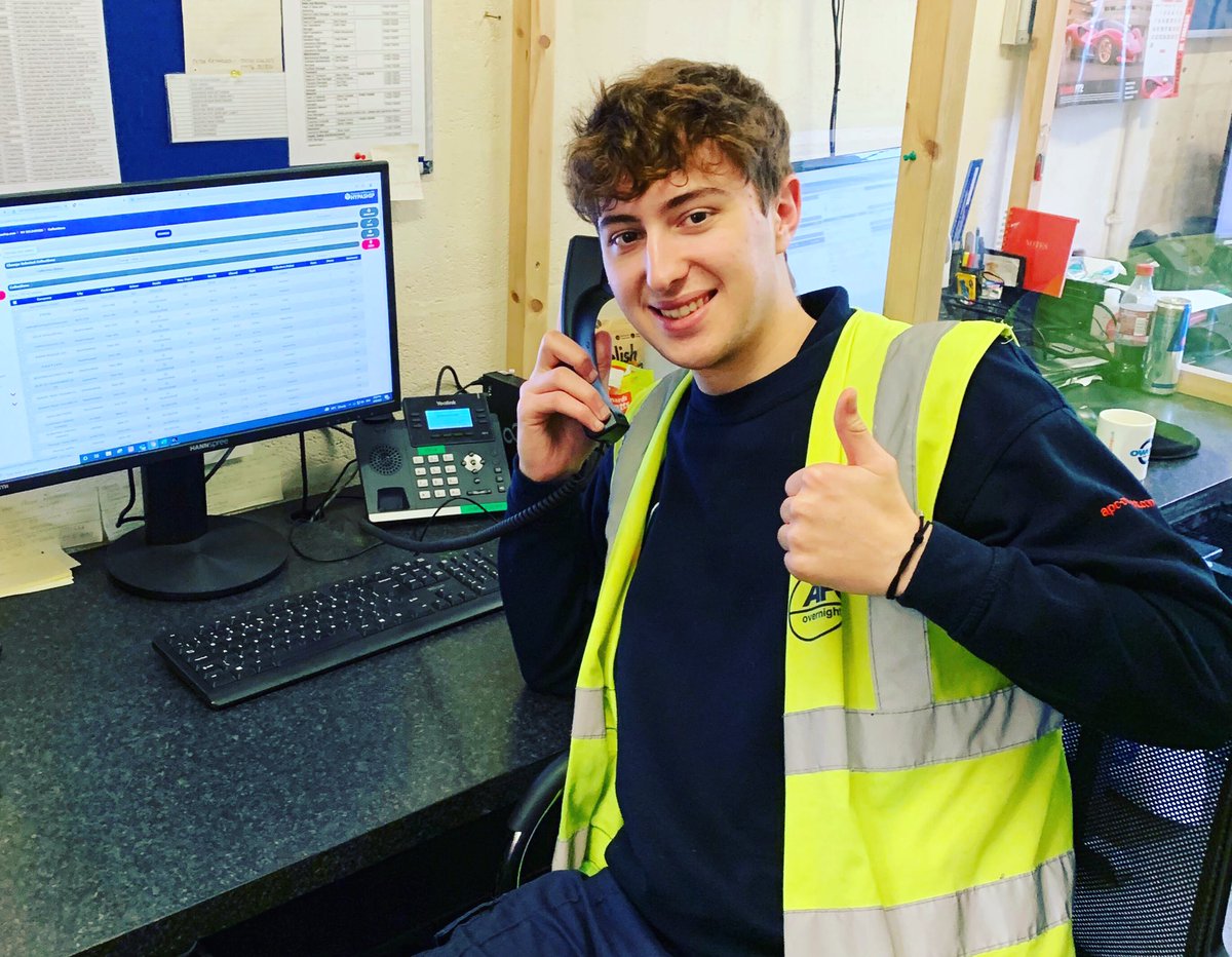 Next in our #nationalapprenticeshipweek series is Jack! 

Jack is 18 years old and a Customer Service Apprentice.

Good luck Jack! We look forward in seeing what the future brings you on your journey at Celtic Couriers. 

<a href="/RHANews/">RHA</a> 

#apprenticeship #apprentice #career