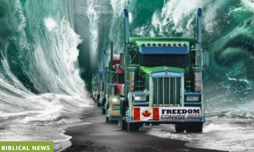 TribulationNow's tweet photo. #FreedomConvoy2022 #Goosebumps #RedSeaMoment #GoJesusGo #UP #Watch #Watchmen gonna ๐ https://t.co/Zn4TAe1RFX
