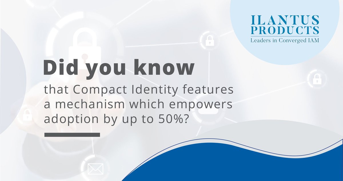 IlantusProducts's tweet image. Compact Identity by Converged IAM features the revolutionary ‘Guided help’ mechanism and this feature empowers adoption by up to 50%.  The platform makes the procedure hassle-free. 
bit.ly/3GJxdbk 

#CompactIdentity #ConvergedIAM #Implementation #AccessManagement #IAM