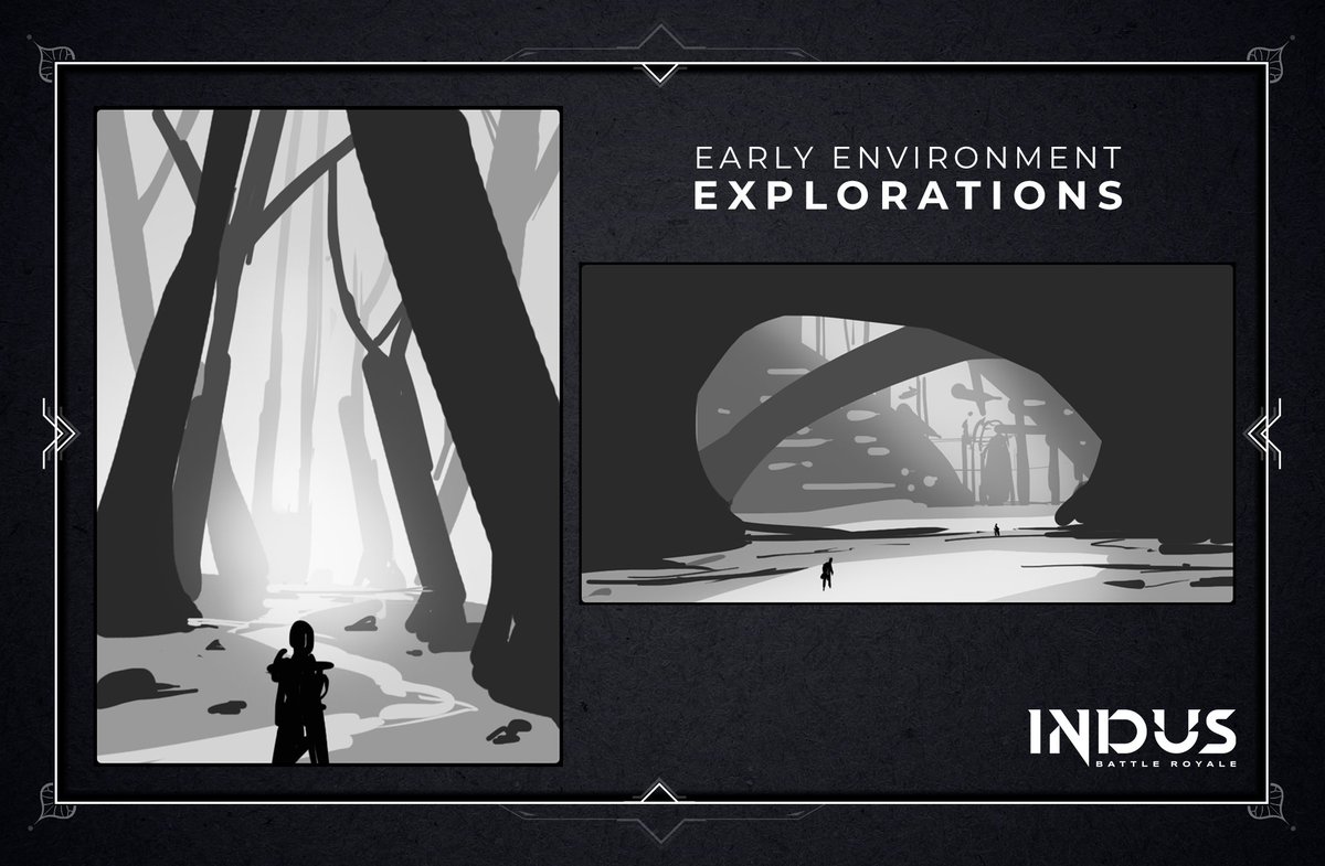 PrimeRushGame's tweet photo. This is one of the many different environments you will find on Virlok, from cityscapes to cave-like structures.
#IndusGame #ConceptArt #GameArt #IndusBTS https://t.co/cQji3EPXtW