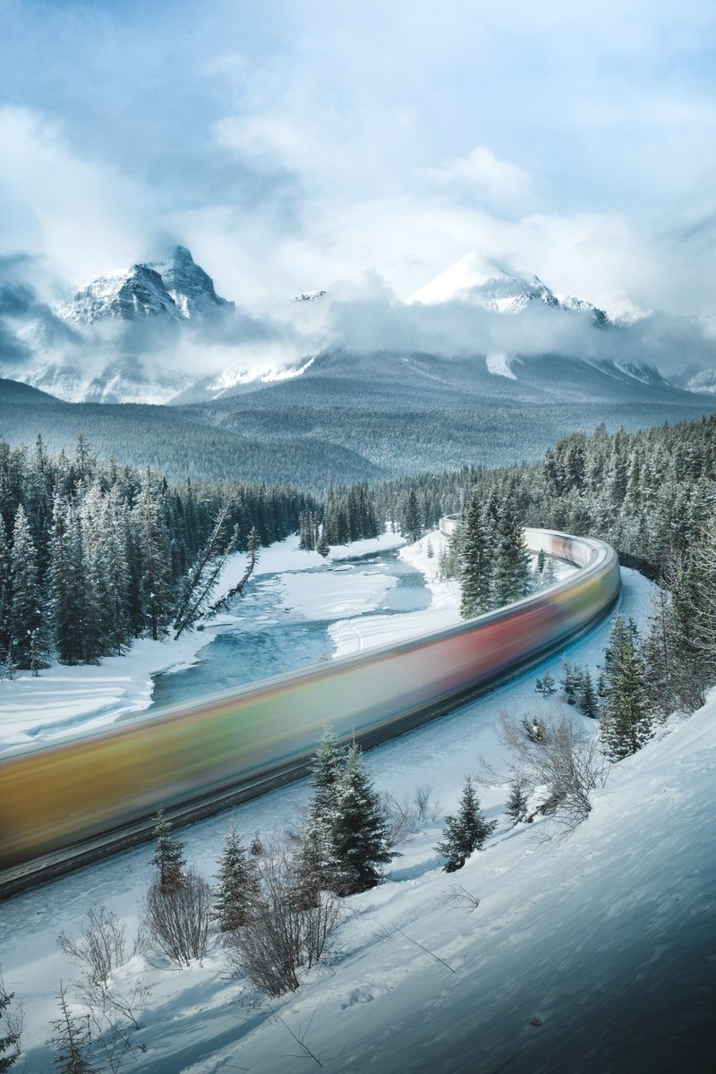 One of the greatest photos I’ve ever created, and the first NFT I ever sold.

“Rocky Mountain Rainbow Express”