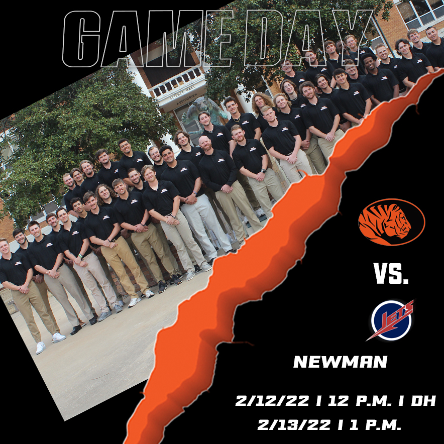 ECUTigers's tweet photo. Come cheer on @ECUTigersBSB in the season opener at Ken Turner Field against Newman Feb. 12-13!

DH: Sat. Feb. 12 - 12 p.m.
Sun. Feb. 13 - 1 p.m.

📊: https://t.co/4iVmrJ27Kx
📺: https://t.co/ndbikv9cSP

#FearOurRoar
@ECUTigerUpdates https://t.co/jOSHPRLh9n