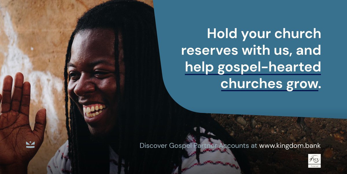 With our range of deposit accounts purpose-built for churches, you can help other churches plant, build and grow while being confident that your money is in safe hands.

Find out more and switch today: kingdom.bank/churches