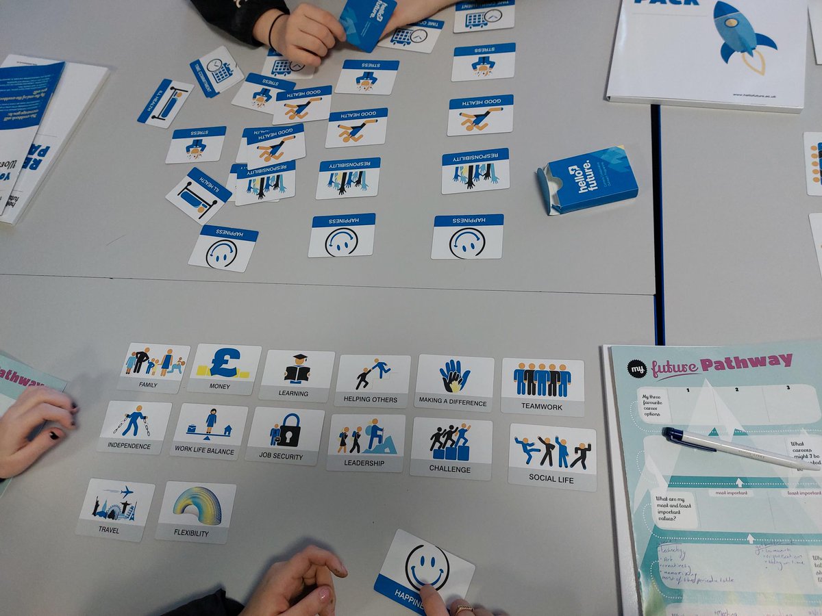 hellofutureccop's tweet photo. Yesterday, Lucy delivered our 'My Future Self' workshop to Year 9s at @stbschool. She was super impressed with all their ideas & how involved they got! Thanks for having us - looking forward to seeing you again soon🤩!
#MyFutureSelf #HigherEducation #Cumbria #UniConnect #Careers https://t.co/gyjUoNxjIY