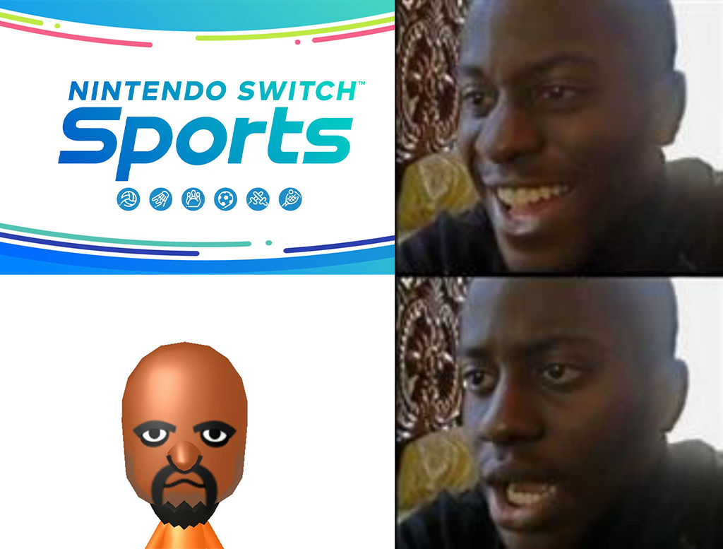 Gfinity's tweet photo. If Matt shows up in Nintendo Switch Sports....... https://t.co/D3YERNtciM