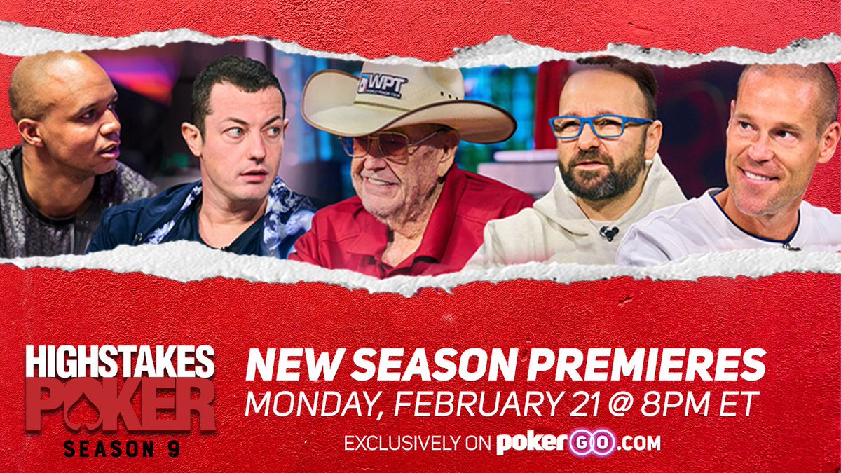 High Stakes Poker Season 9 Premieres February 21 Exclusively On Pokergo Pokerguru Pokerguru