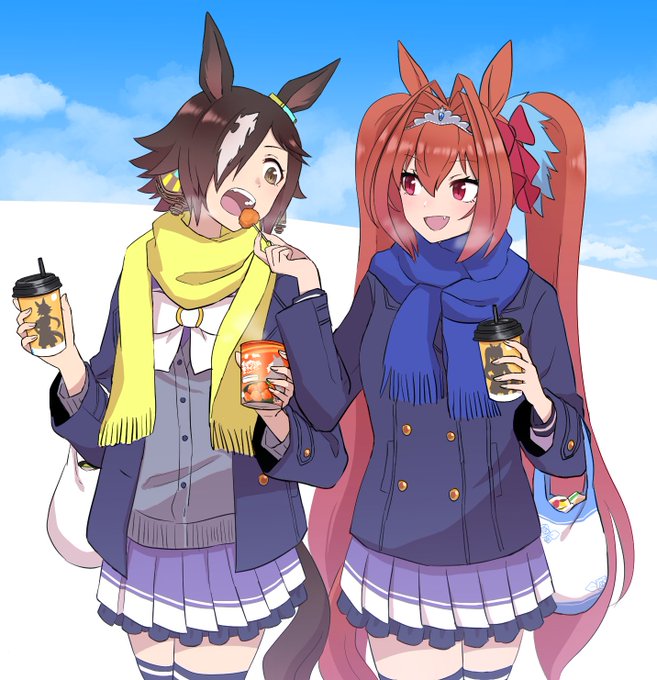 ウオッカ(ウマ娘) 「ウちゃん 」|なな氏のイラスト