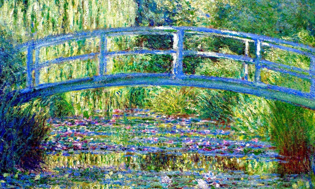 storiadellart's tweet photo. claude monet's garden, from life to art. https://t.co/mt7anHDXeY