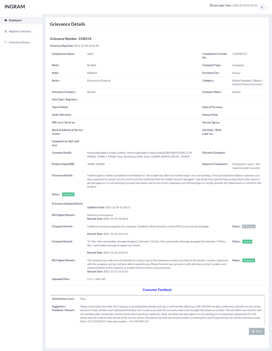 akhilpeepee's tweet photo. @realmeIndia delivering fake product and forcefully accepting there decision to customer ,this is @realmeIndia @realmeeurope 
if you denied this statement then your product have only one month of quality @realmeIndia @realmecareIN https://t.co/575qt5mLSM