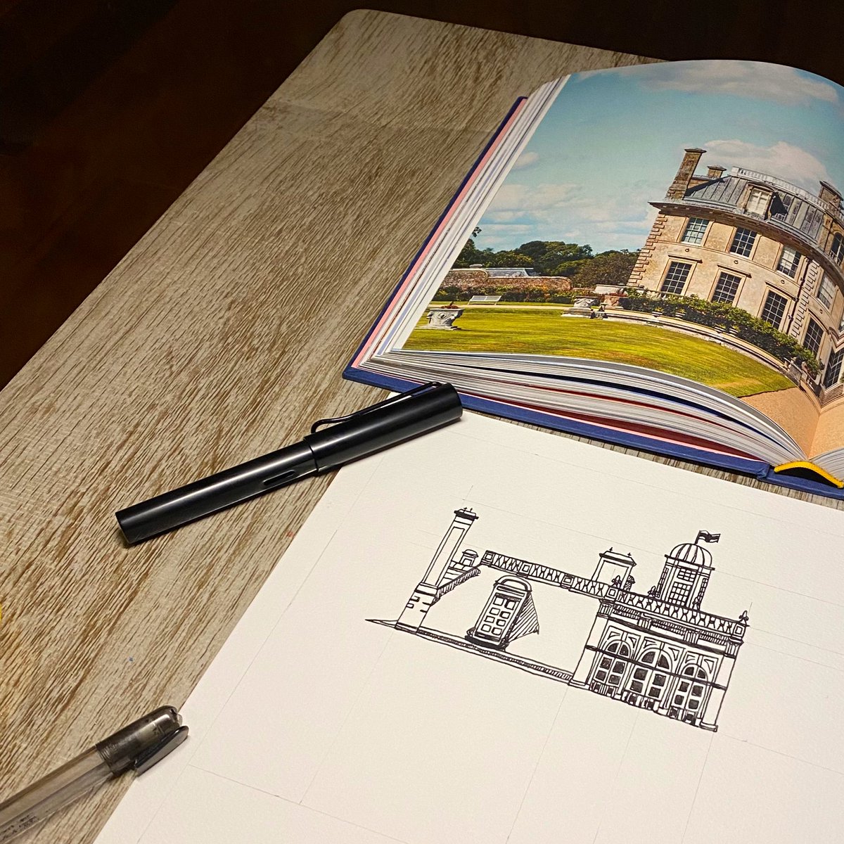 สปอยรูปที่จะประมูลเพื่อมูลนิธิสัตว์พิการครับ ตื่นเต้นมากเพราะวาดสเกลใหญ่กว่าที่ผ่านมา แล้วก็ตั้งใจกับการทำบุญครั้งนี้มากๆ จะรีบปั่นให้เสร็จแล้วจะกำหนดวันประมูลนะครับ ส่วนใครอยากร่วมทำบุญก็เข้าร่วมได้เลยนะครับ การทำบุญครั้งนี้ไม่หักค่าใช้จ่ายเลยครับ! รอร่วมสนุกกันนะครับ✍🏻✨