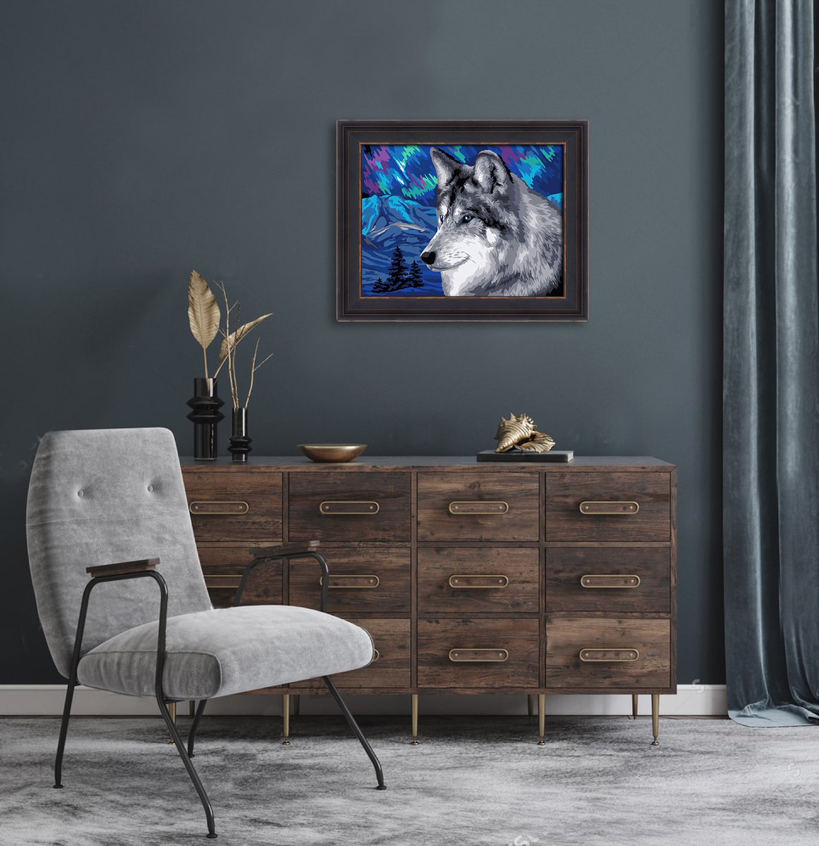 COLLECTION_dART's tweet photo. Listening to a wolf story..
NEW!  Collection D’Art new painting by number kit PBN-H150.
#cda #collectiondart #paintingbynumber #paintingbynumberkits #paintbynumber https://t.co/YPV8O90bzp