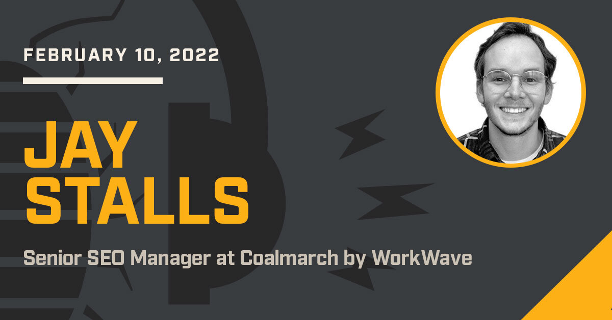 Coalmarch's tweet photo. What role should search engine optimization play in today's digital marketing strategy? Coalmarch's Senior SEO Manager, Jay Stalls, shares his perspective along with strategies companies can use to tackle SEO challenges. Tune in here: https://t.co/XeItYeAoje https://t.co/wvGWMVnYcw