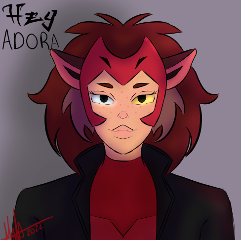 ABymah's tweet photo. "Hey Adora" i made catra of shera and the princesses of power.
.
.
.
.
#sheraandtheprincessesofpower #sherafanart #catra #heyadora #felina #artedigital #brasil https://t.co/cxSFTQMSLS