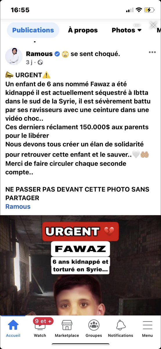 Noddabouj's tweet photo. #Ramous merci tu es un des seul qui a eu la décence de partager #Fawaz #SaveFawaz #Fawaz_AlQatifan #cyrilhanouna et les autres on attend toujours #فواز_القطيفان pas assez vendeur ? https://t.co/mswK1sMgp6