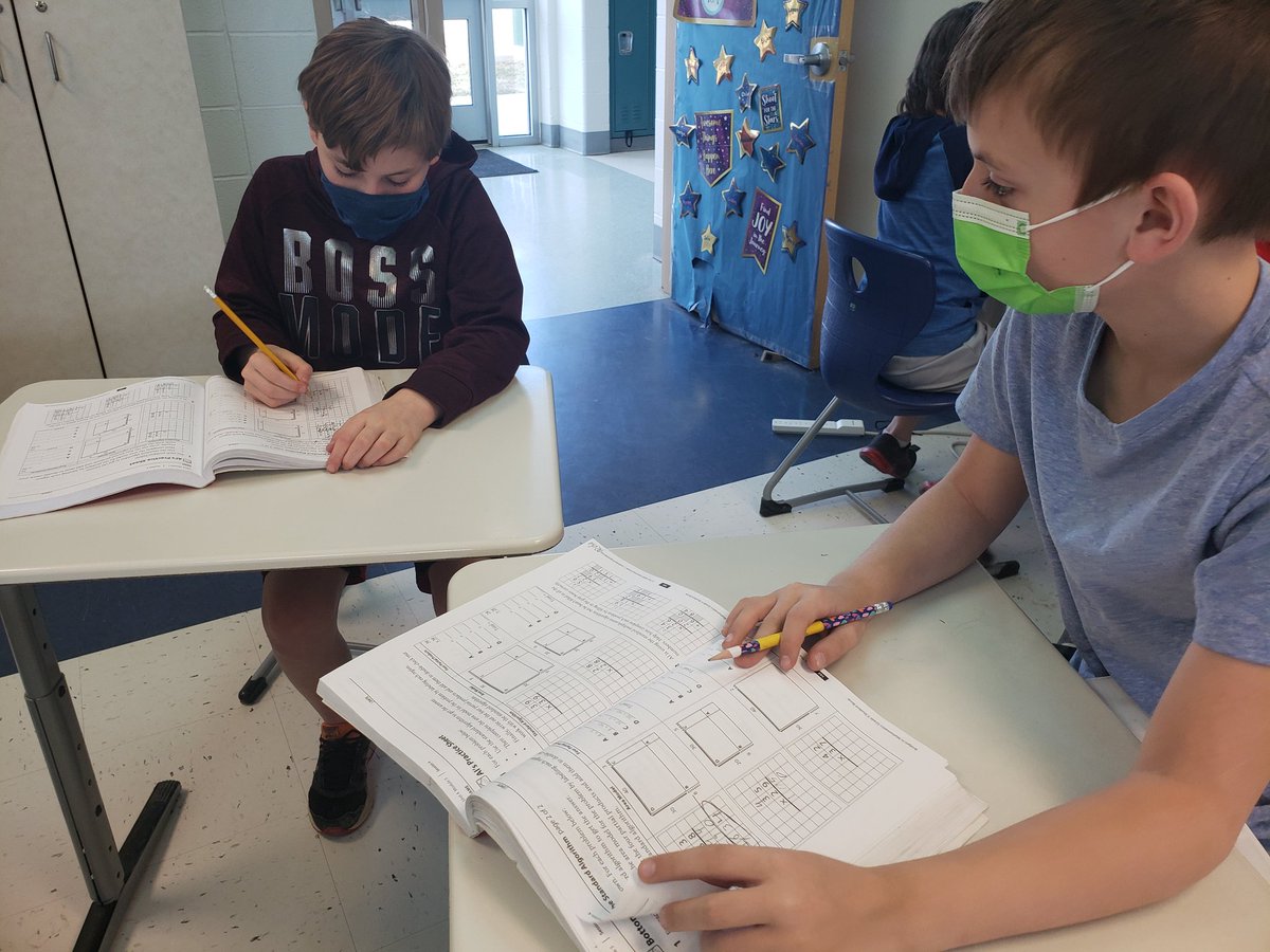 EatonTeaching's tweet photo. Double digits and double the fun! Working in partners on the standard algorithm for multiplication has just begun. 4th graders learning 5th grade math getting it done! #awesomestudents @SparksES_BCPS @MChykoLeighBCPS https://t.co/gcZ2c5bBQx